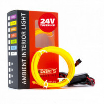 LED fényhullám csík 2m (borostyán) 24V