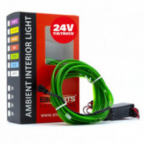 LED fényCsatorna szalag 3m (zöld) 24V