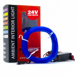 LED fényleadó szalag 5m (kék) 24V
