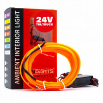 LED fényvezetős szalag 5m (narancssárga) 24V