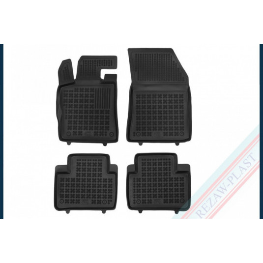 Peugeot 408 gumiszőnyegek minden modell Plug-in Hybrid (PHeV) (2023-tól) emelt szegéllyel