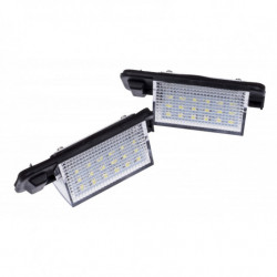 LED rendszámtábla-megvilágítás a BMW 3 Compact (E36) (1994-2000) EP111 számára