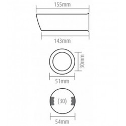 Kipufogó vég (Ø kipufogó max. 48mm) V3