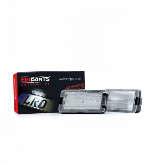 LED világítás a SEAT CORDOBA (6L2) (2002-2009) rendszámtábláján EP53