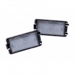 LED világítás a SEAT CORDOBA (6L2) (2002-2009) rendszámtábláján EP53