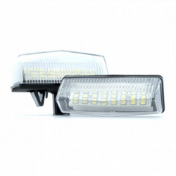 LED megvilágítás az TOYOTA C-HR (_X1_) (2016-tól) rendszámhoz EP140
