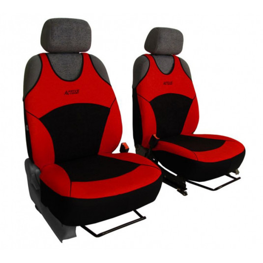 Active Sport Fabric A piros autós tricko (Velour-velour)