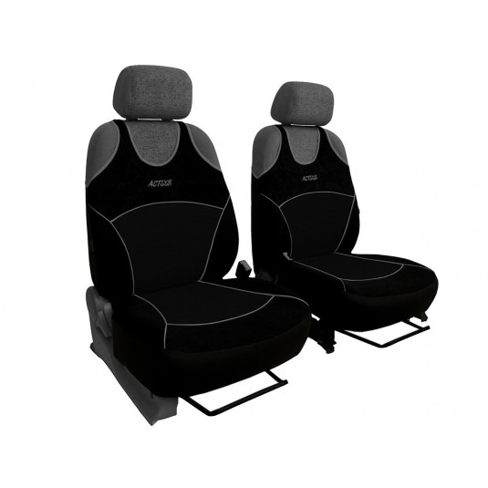 Autó pólók Active Sport Fabric A fekete (Velour-velour)