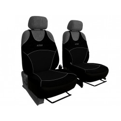 Autó pólók Active Sport Fabric A fekete (Velour-velour)