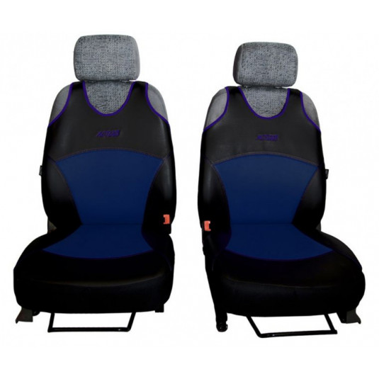 Autó póló Active Sport Leather kék (Bőr)