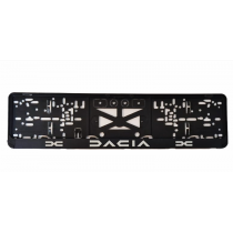3D rendszámtábla alátét DACIA új logóval