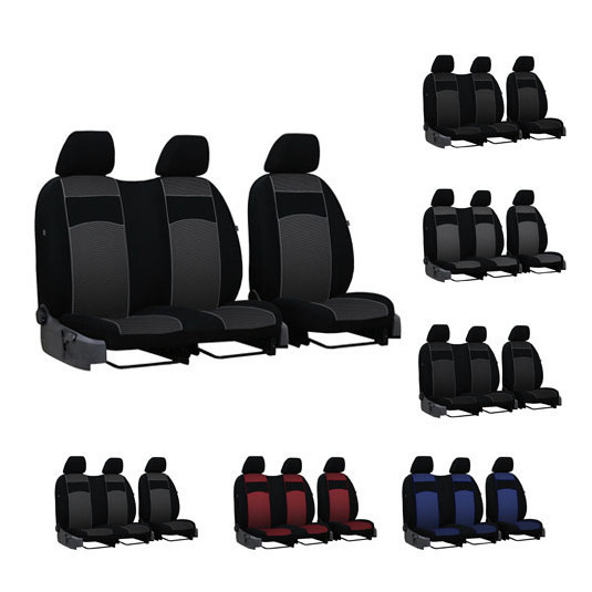 Üléshuzatok FORD TRANSIT 2+1 airplane seats VI (2006-2013) VIP-B3 számára (textil)