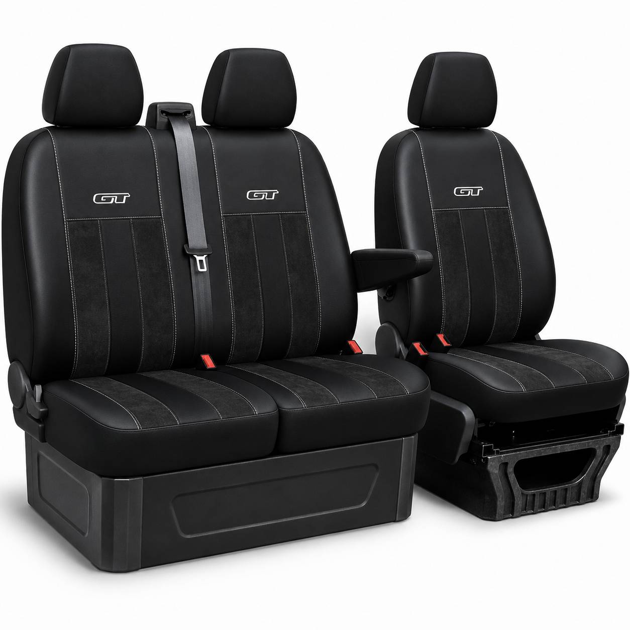 Üléshuzatok VOLKSWAGEN Transporter GT fekete