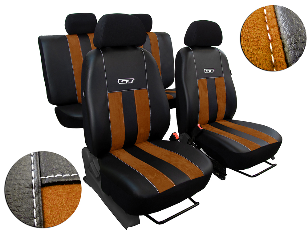 Üléshuzatok Audi A4 GT barna