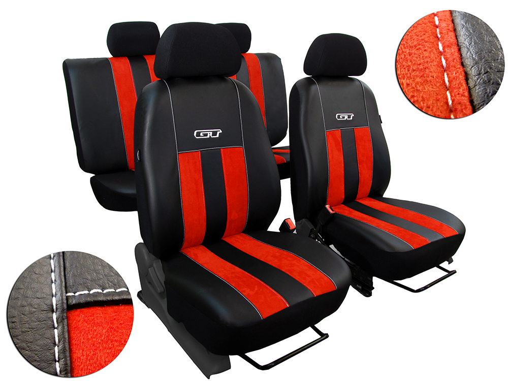 Üléshuzatok Audi A4 GT téglavörös