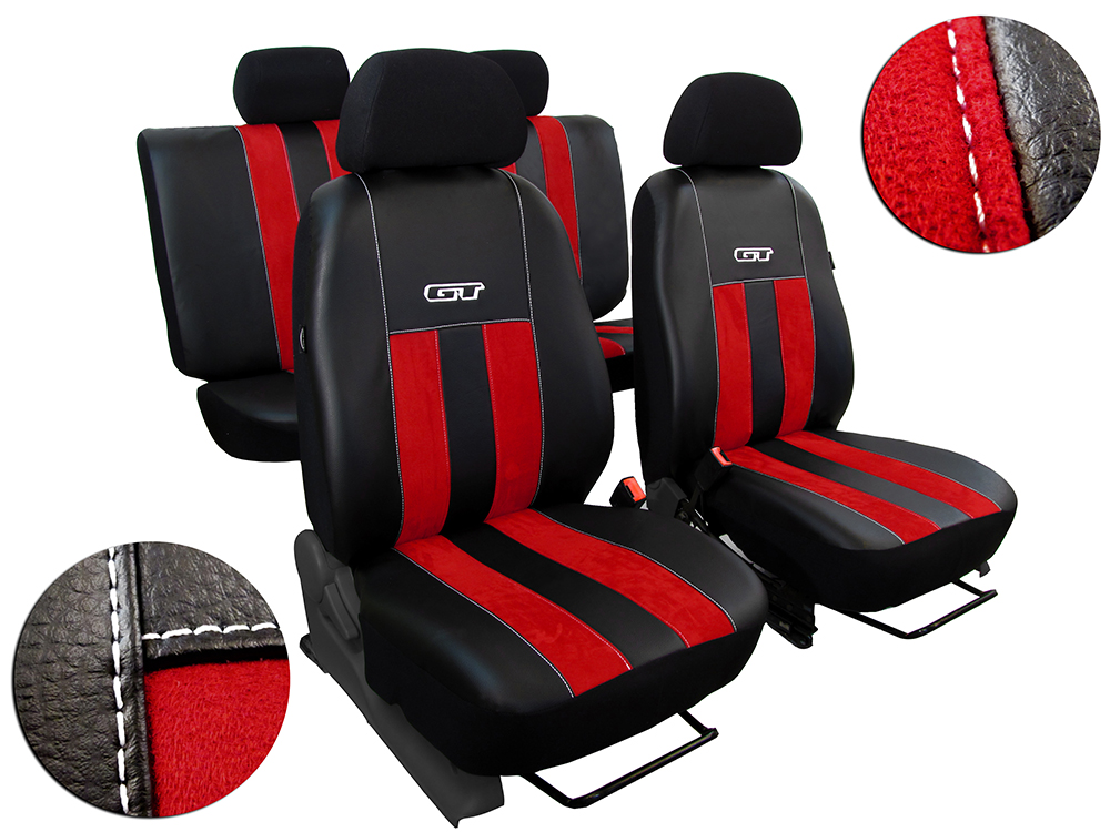 Üléshuzatok Audi A4 GT piros