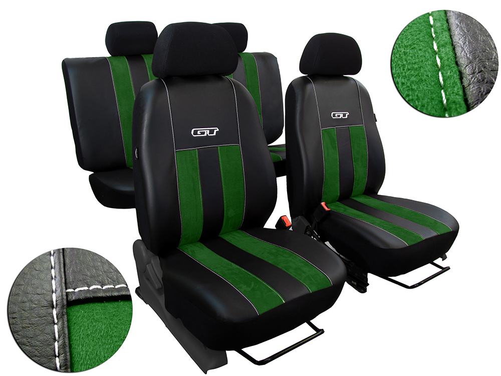 Üléshuzatok Audi A4 GT zöld