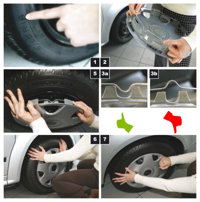 montáž puklíc na Jeep 14 ACTIVE RC BLACK
