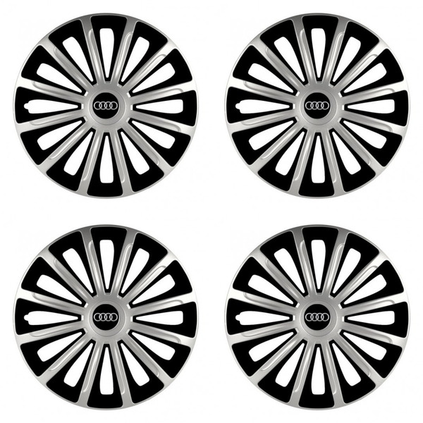dísztárcsa Audi-hoz 15 TREND silver and black