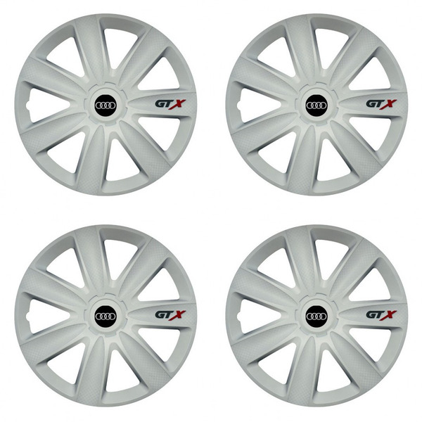 dísztárcsa Audi-hoz 15 GTX carbon white