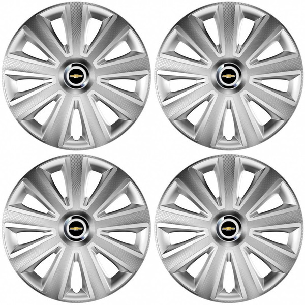 dísztárcsa Chevrolet 15 Aviator carbon silver