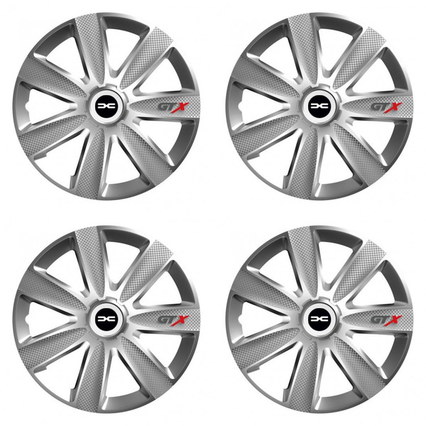 dísztárcsa Dacia (nové logo) 16 GTX CARBON silver számára