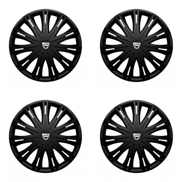 puklice pre Dacia (staršie logo) 17 SPARK BLACK