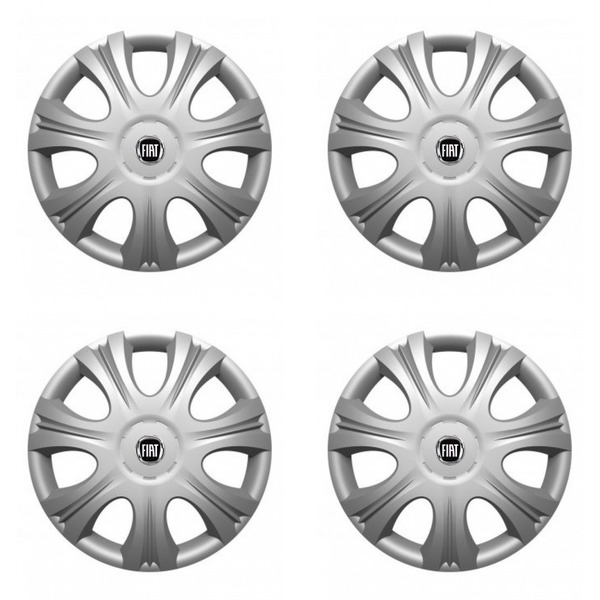 dísztárcsák Fiat (fekete) 15 IMPULSE-hoz