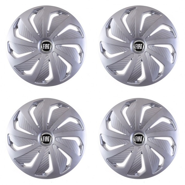 dísztárcsa Fiat (fekete) számára 14 WIND RC SI