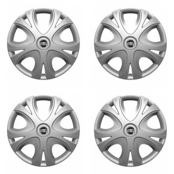 dísztárcsa Fiat (fekete) 16 DYNAMIC