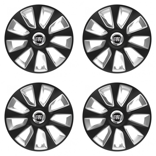 dísztárcsák Fiat (fekete) 15 STRATOS BS-hoz