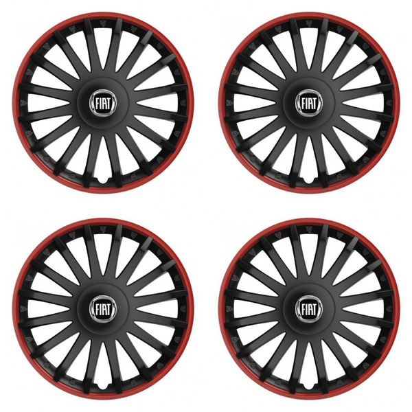dísztárcsák Fiat (fekete) 15 CRYSTAL RO black-hoz