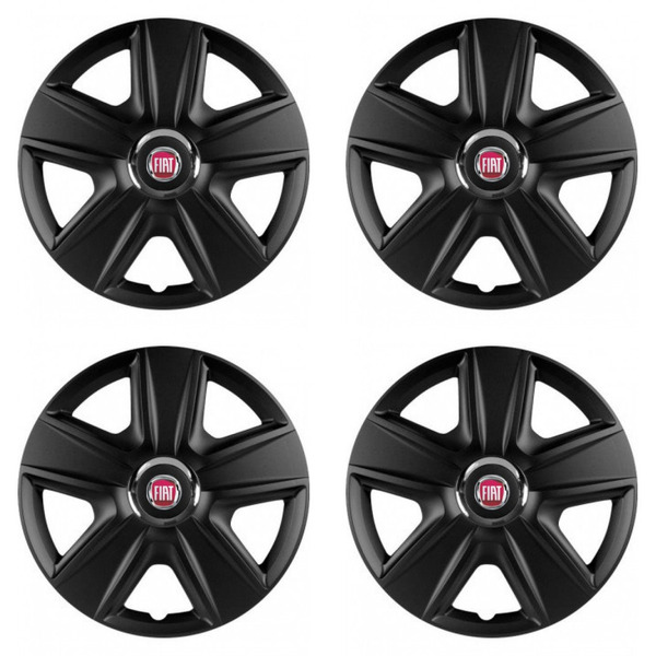 dísztárcsák Fiat (piros) 15 ESPRIT RC BLACK
