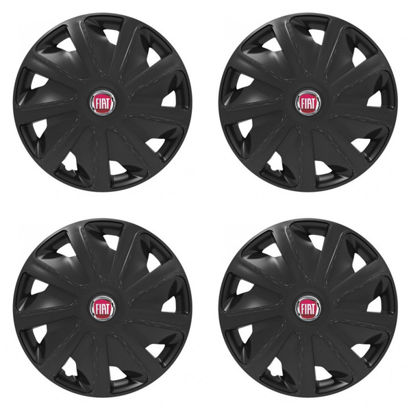 dísztárcsák Fiat (piros) furgonokhoz 15 Craft black