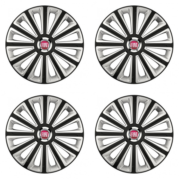 dísztárcsák Fiat (piros) 15 TREND RC double colour