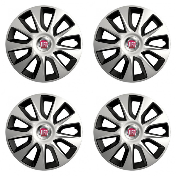 dísztárcsa Fiat (piros) 14 STRATOS double colour