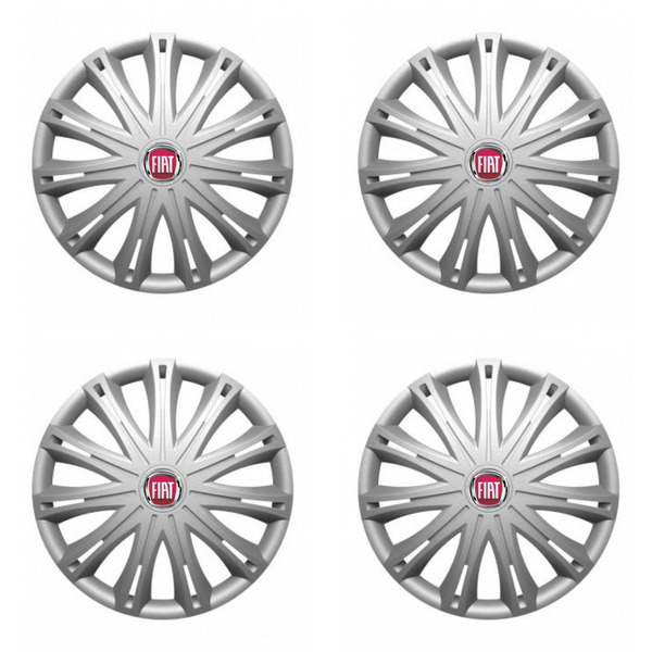 dísztárcsák Fiat (piros) 16 SPARK
