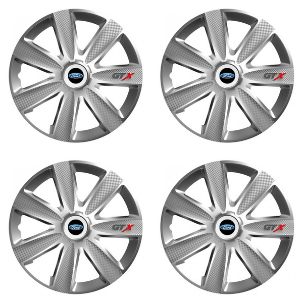 dísztárcsa Ford 15 GTX CARBON silver -hoz