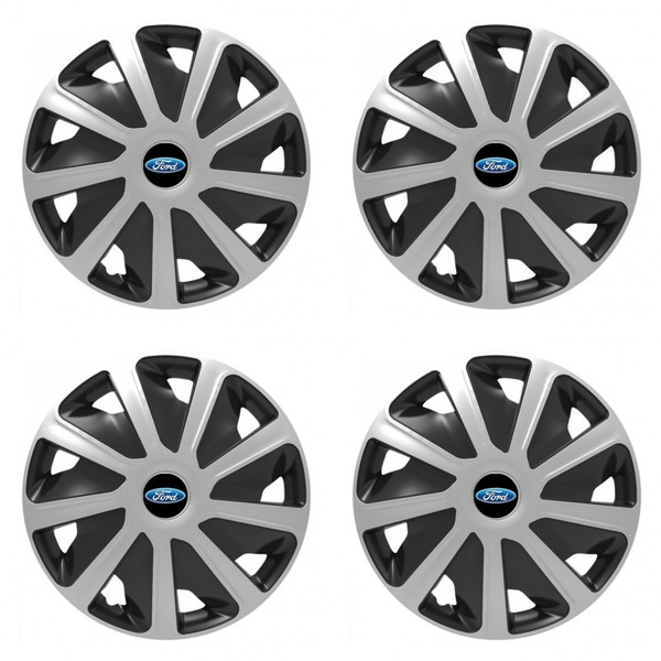dísztárcsa Ford furgonokhoz 15 Craft silver and black -hoz