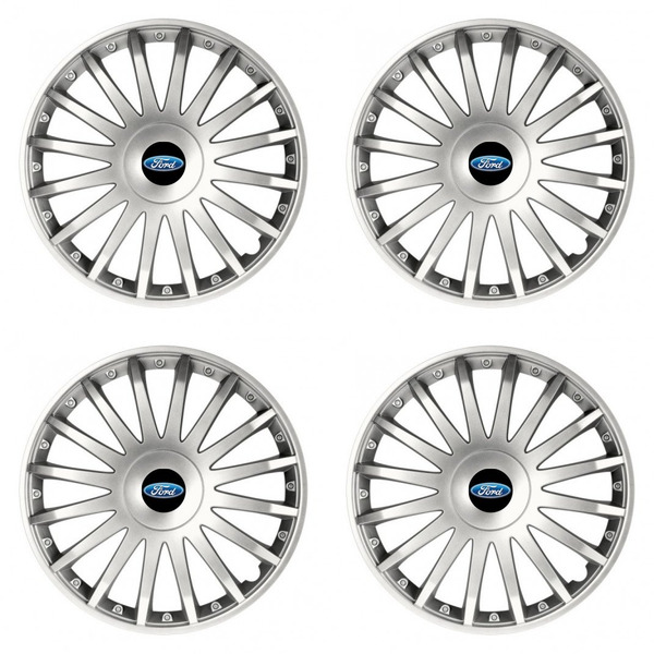 dísztárcsák Ford 16 CRYSTAL silver részére