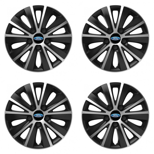 dísztárcsák Ford 16 RAPIDE silver and black részére