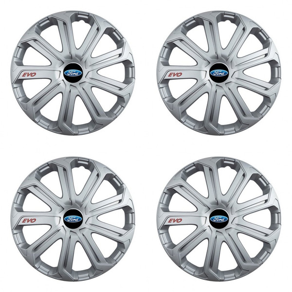 dísztárcsa Ford 14 Evo silver -hoz