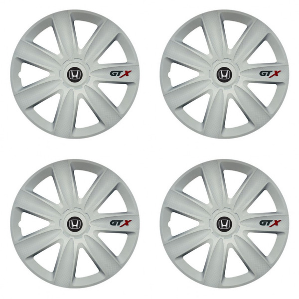 dísztárcsa Honda 17 GTX carbon white autóhoz