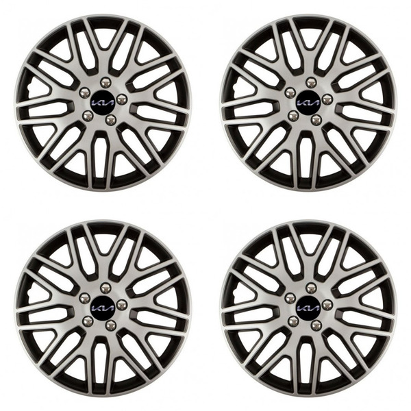 dísztárcsa - Kia (nové logo) 14 Dakar NC silver and black