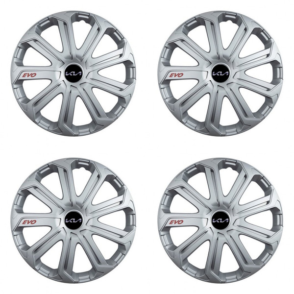 dísztárcsa - Kia (nové logo) 15 Evo silver