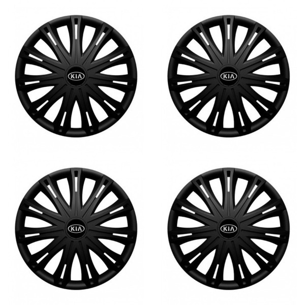 dísztárcsa Kia (régebbi logó) 14 SPARK BLACK1