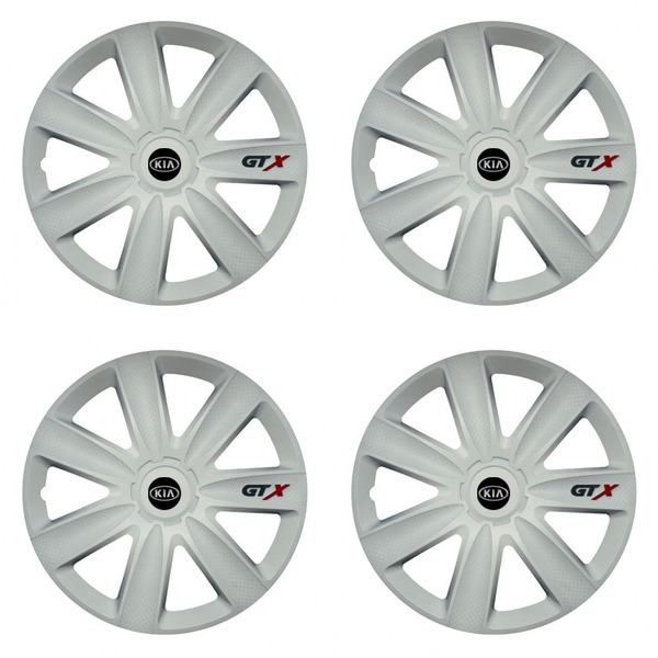 dísztárcsa - Kia (staršie logo) 17 GTX carbon white