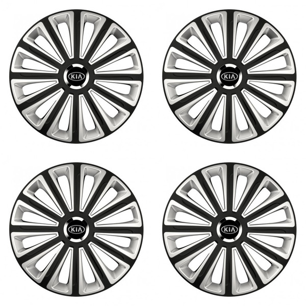dísztárcsa Kia (régebbi logó) 15 TREND RC double colour