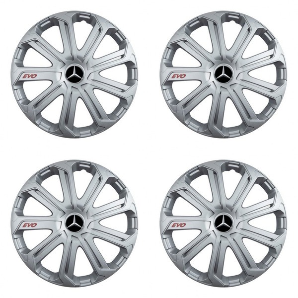 dísztárcsa Mercedes 14 Evo silver járművekhez