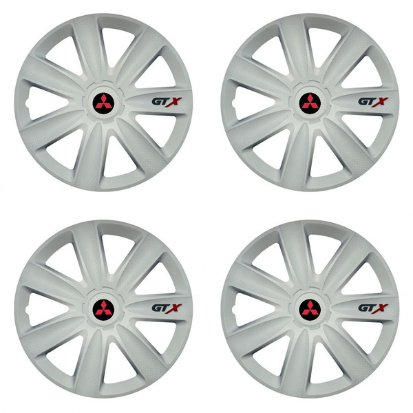 dísztárcsák Mitsubishi (piros) 17 GTX carbon white
